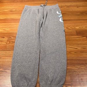 stitch grey sweatpants